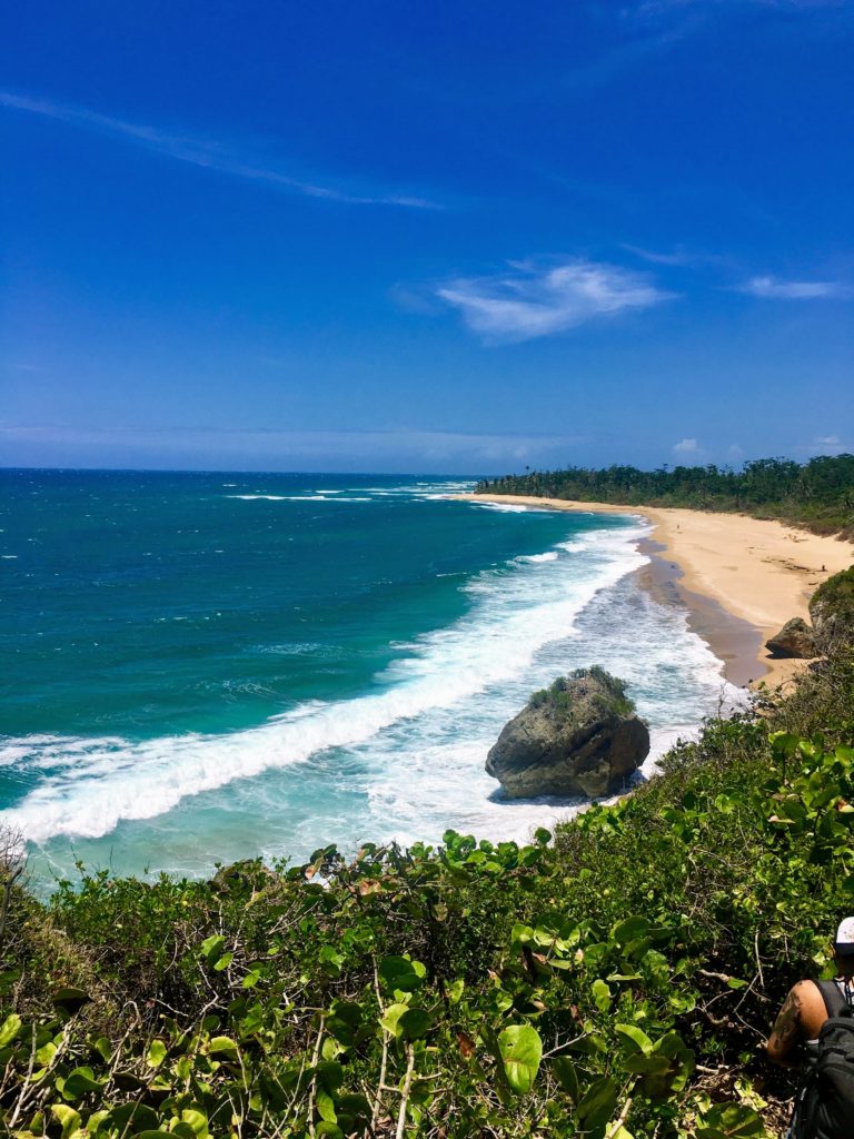 cueva survival beach Puerto Rico